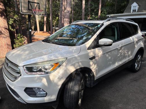 White 2018 Ford Escape Titanium