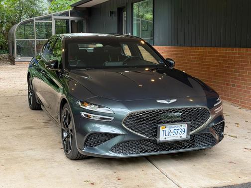 Green 2023 Genesis G70 2.0T