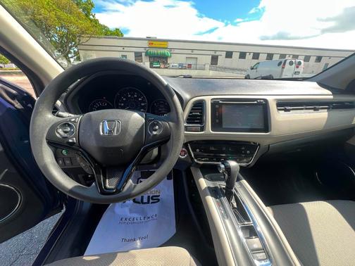 Blue 2016 Honda HR-V EX