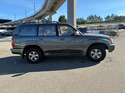 Gray 2002 Toyota Land Cruiser Base