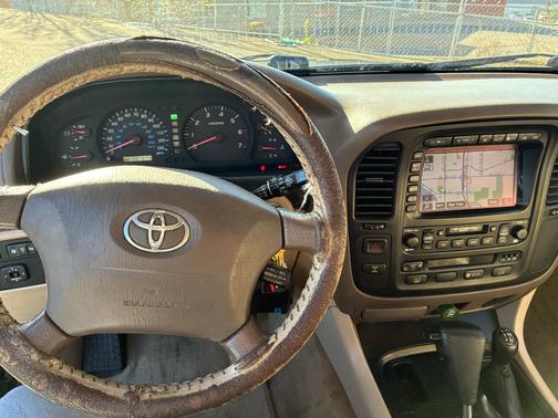 Gray 2002 Toyota Land Cruiser Base