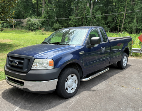Blue 2008 Ford F-150 XL