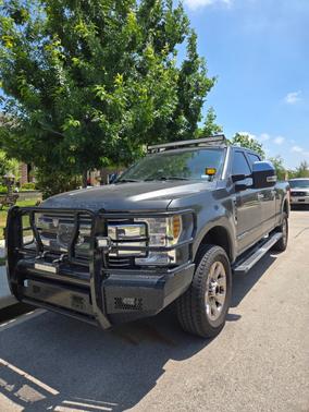 Gray 2019 Ford F-250 Lariat