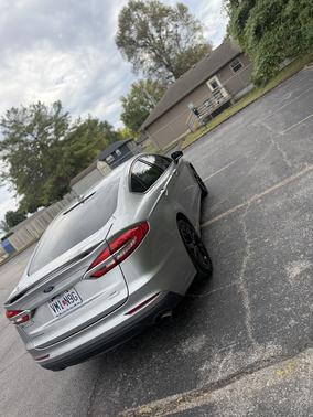 Silver 2020 Ford Fusion SE