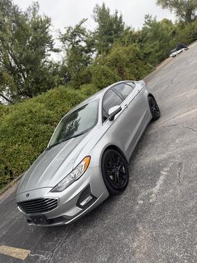 Silver 2020 Ford Fusion SE