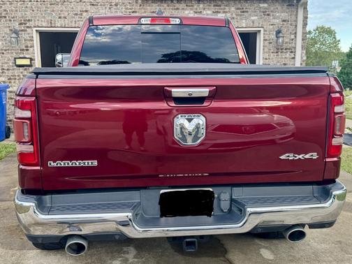 Red 2020 RAM 1500 Laramie