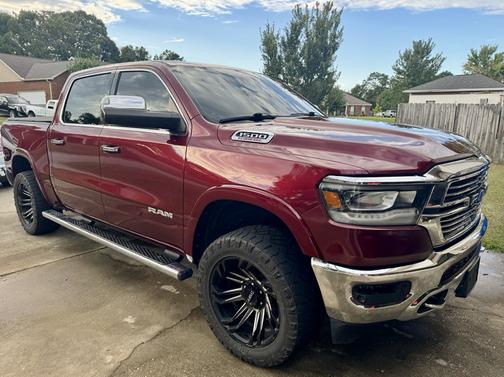 Red 2020 RAM 1500 Laramie