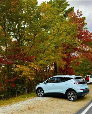 Blue 2023 Chevrolet Bolt EUV LT
