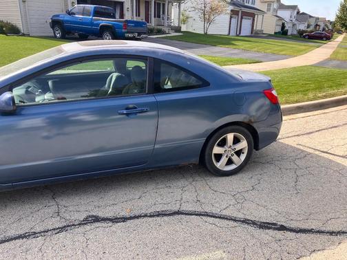 Blue 2007 Honda Civic EX