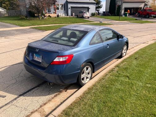 Blue 2007 Honda Civic EX