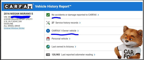 2016 Nissan Murano S