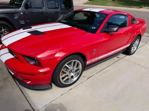Red 2008 Ford Mustang Shelby GT500