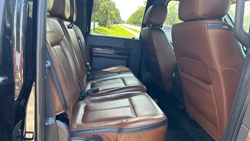 Black 2015 Ford F-450 Platinum