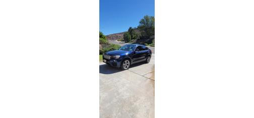 Blue 2016 BMW X4 xDrive28i
