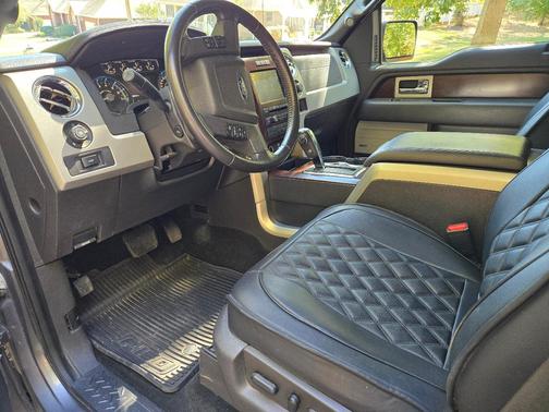 Gray 2012 Ford F-150 Lariat
