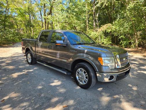 Gray 2012 Ford F-150 Lariat