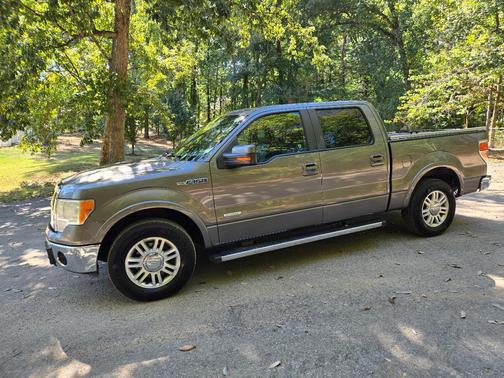 Gray 2012 Ford F-150 Lariat