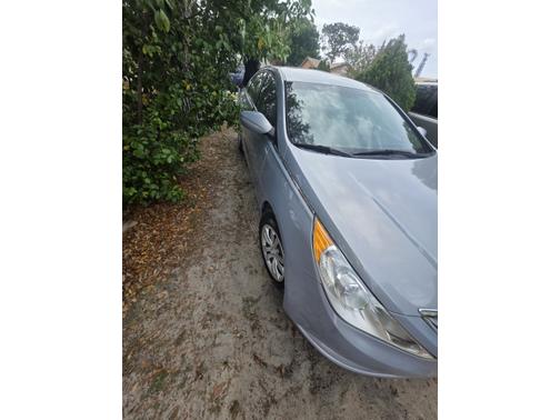 Blue 2013 Hyundai SONATA GLS