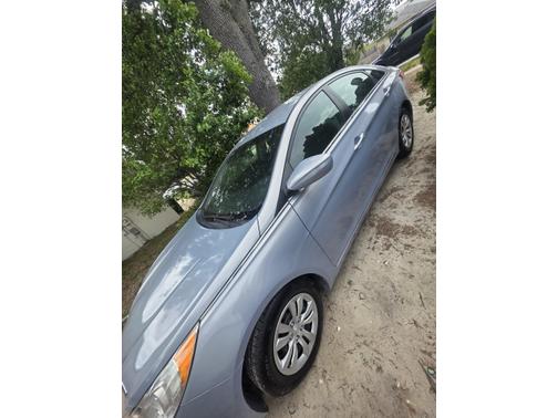 Blue 2013 Hyundai SONATA GLS