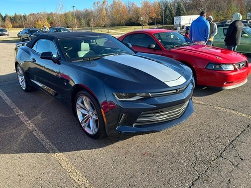 Blue 2016 Chevrolet Camaro 2LT