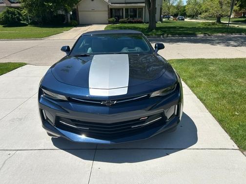Blue 2016 Chevrolet Camaro 2LT