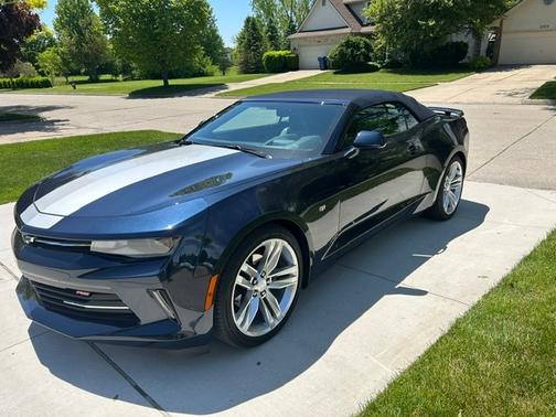 Blue 2016 Chevrolet Camaro 2LT