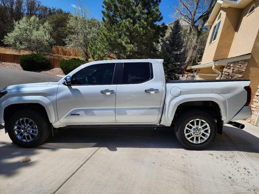 White 2024 Toyota Tacoma Limited