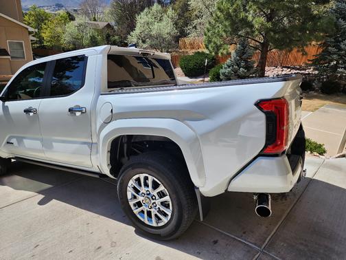 White 2024 Toyota Tacoma Limited