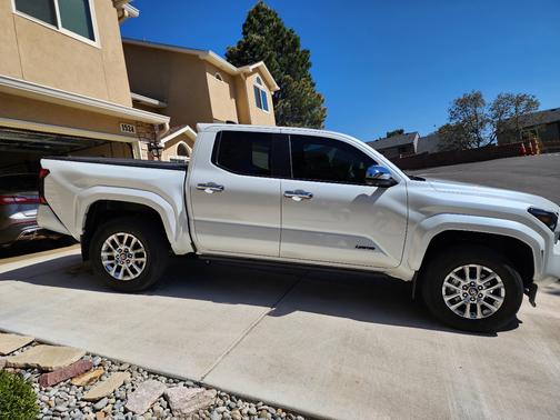 White 2024 Toyota Tacoma Limited