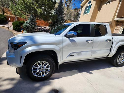 White 2024 Toyota Tacoma Limited
