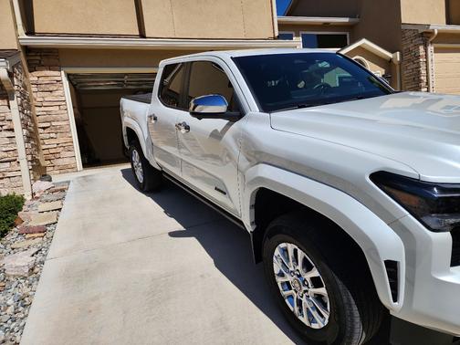 White 2024 Toyota Tacoma Limited