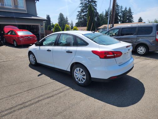 White 2017 Ford Focus S