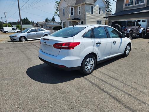 White 2017 Ford Focus S