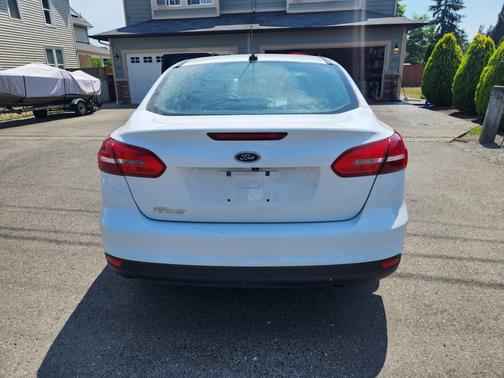 White 2017 Ford Focus S