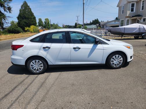 White 2017 Ford Focus S