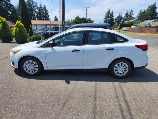 White 2017 Ford Focus S