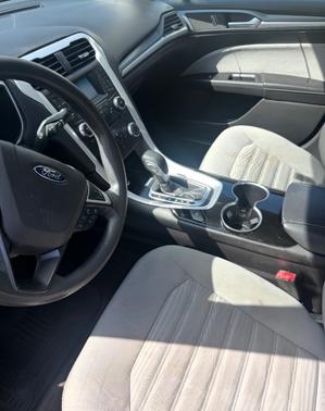 White 2016 Ford Fusion S