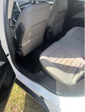 White 2016 Ford Fusion S