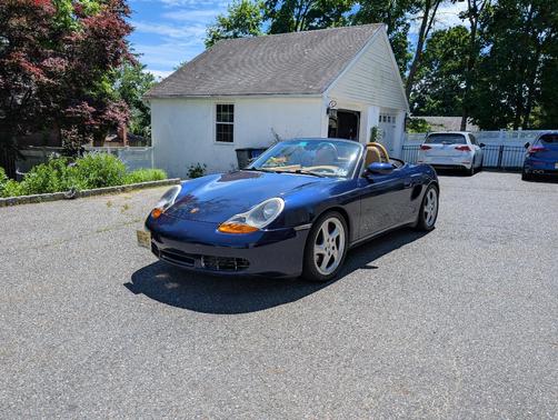 Blue 2001 Porsche Boxster Boxster S