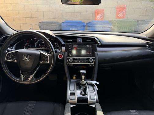 White 2020 Honda Civic EX