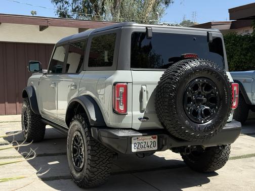 Gray 2021 Ford Bronco First Edition