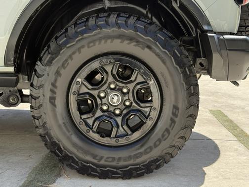 Gray 2021 Ford Bronco First Edition