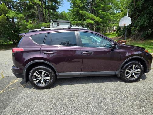 Purple 2018 Toyota RAV4 XLE
