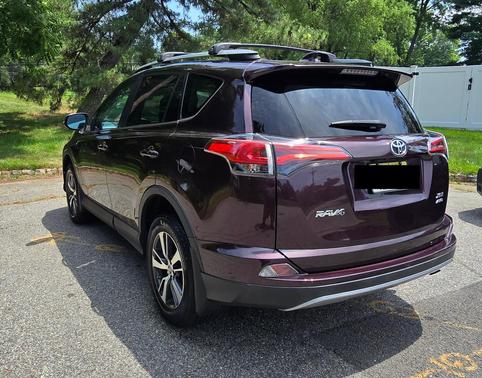 Purple 2018 Toyota RAV4 XLE