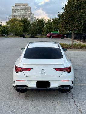 White 2021 Mercedes-Benz AMG CLA 35 4MATIC
