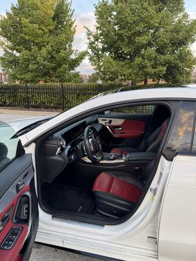 White 2021 Mercedes-Benz AMG CLA 35 4MATIC