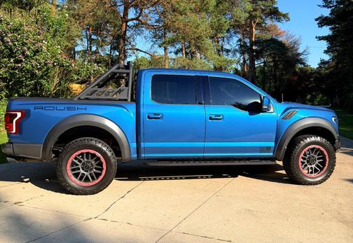 Blue 2019 Ford F-150 Raptor