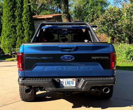 Blue 2019 Ford F-150 Raptor