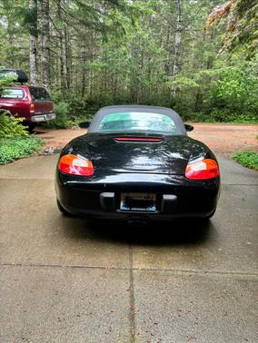 Black 1997 Porsche Boxster Boxster