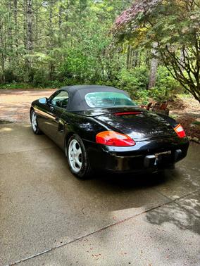 Black 1997 Porsche Boxster Boxster